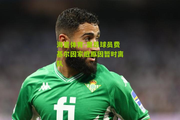 里昂球员费基尔因家庭原因暂时离队 里昂球员费基尔因家庭原因暂时离队